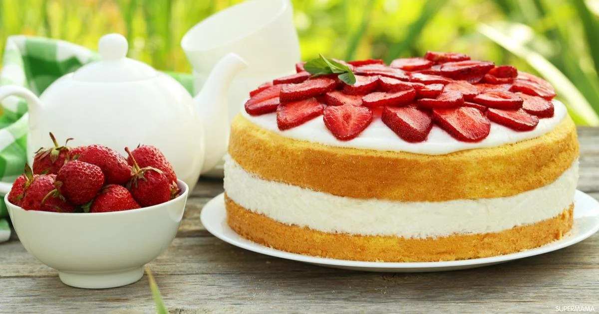 طريقة عمل كيكة الفانيليا اللذيذة بخطوات سهلة وسريعة بالمنزل