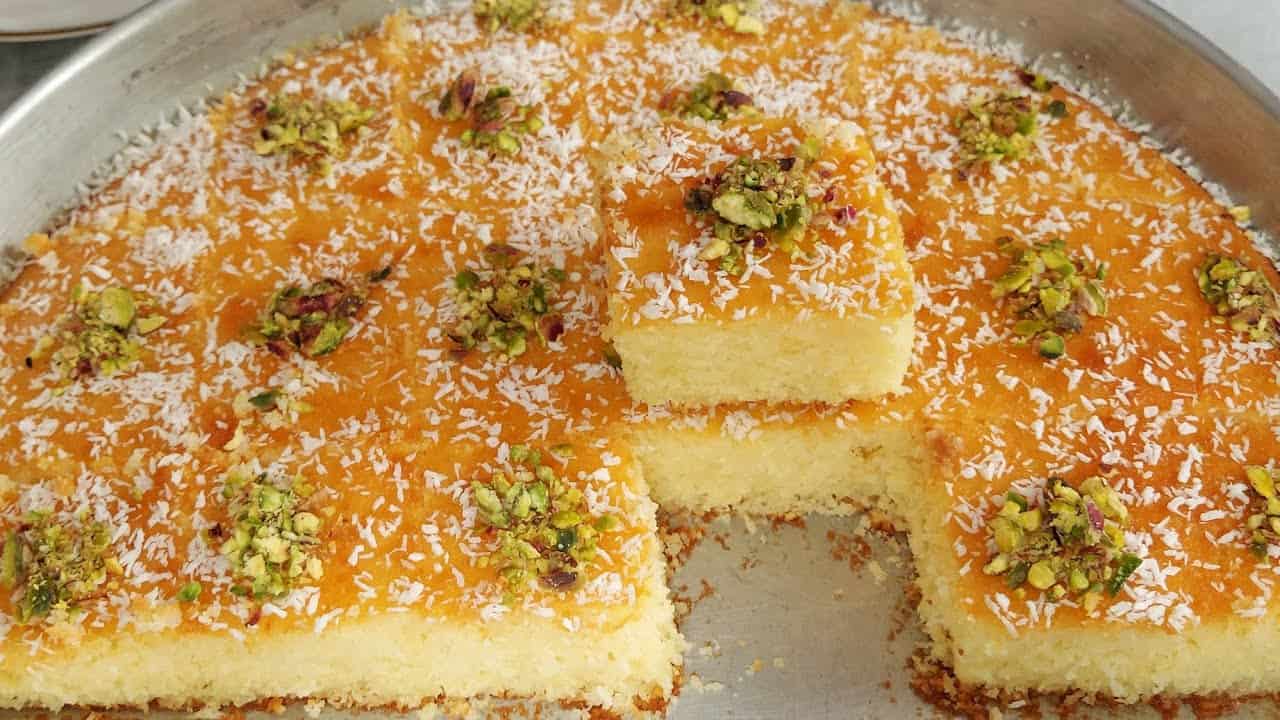 كيكة البسبوسة