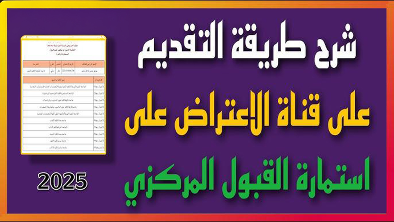 نتائج اعتراضات القبول المركزي بالعراق