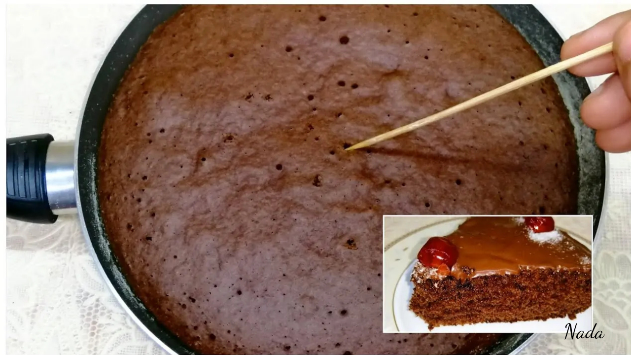 خطوات عمل كيك الطاسة