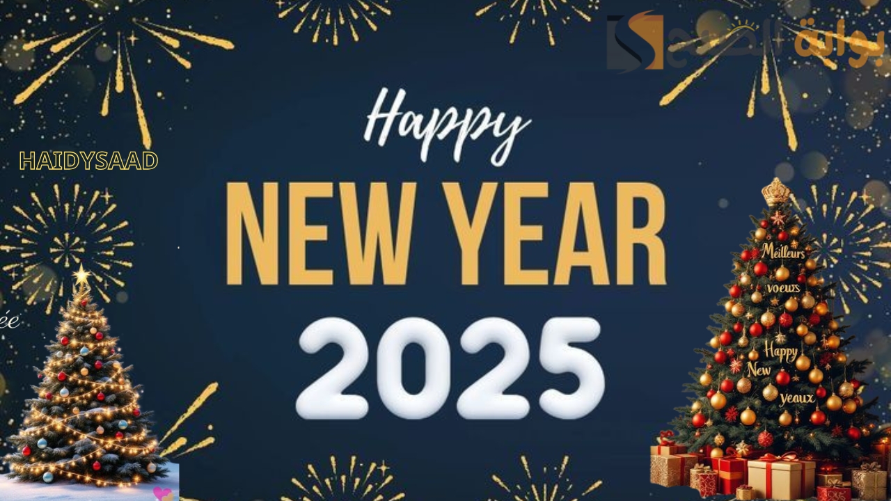 صور خلفيات رأس السنة الميلادية 2025