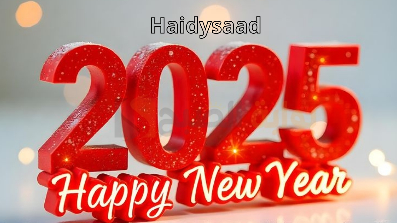 رسائل تهنئة Happy New Year 2025