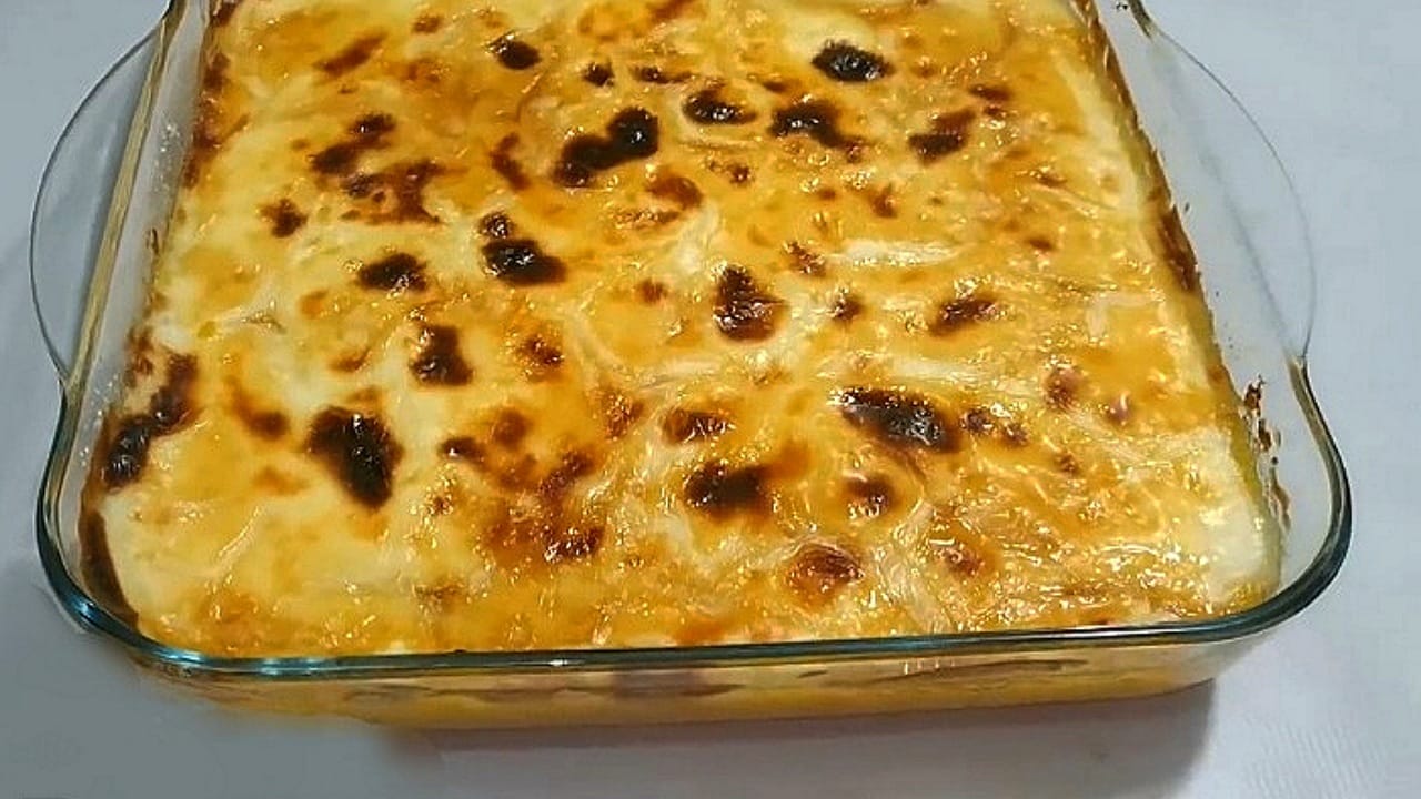 عمل البطاطا بالكريمة