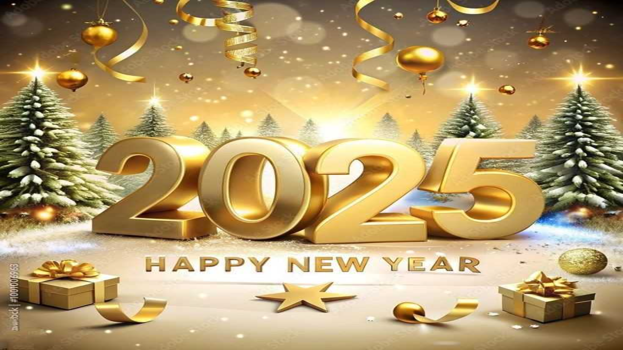 تصميمات تهنئة رأس السنة 2025