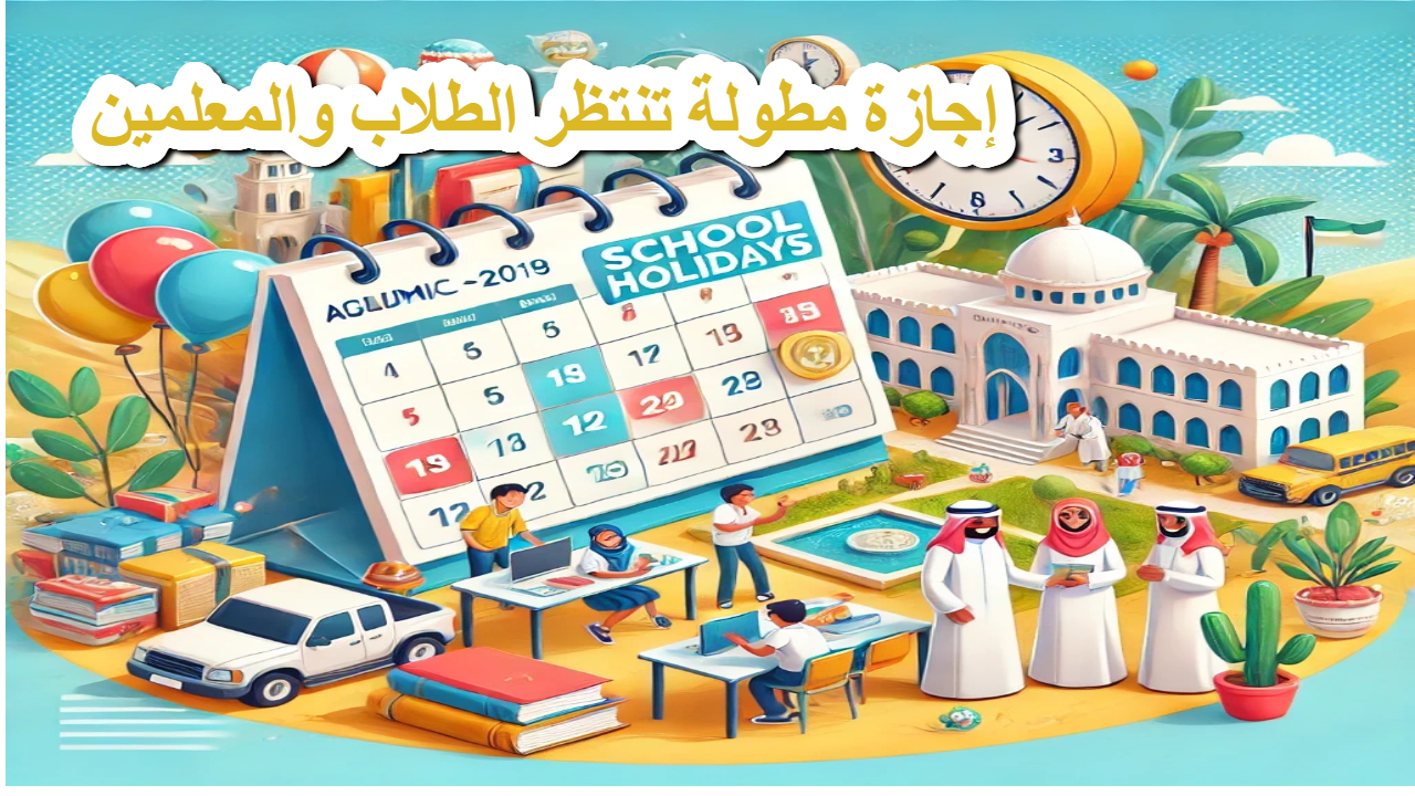 إجازة مطولة تنتظر الطلاب والمعلمين