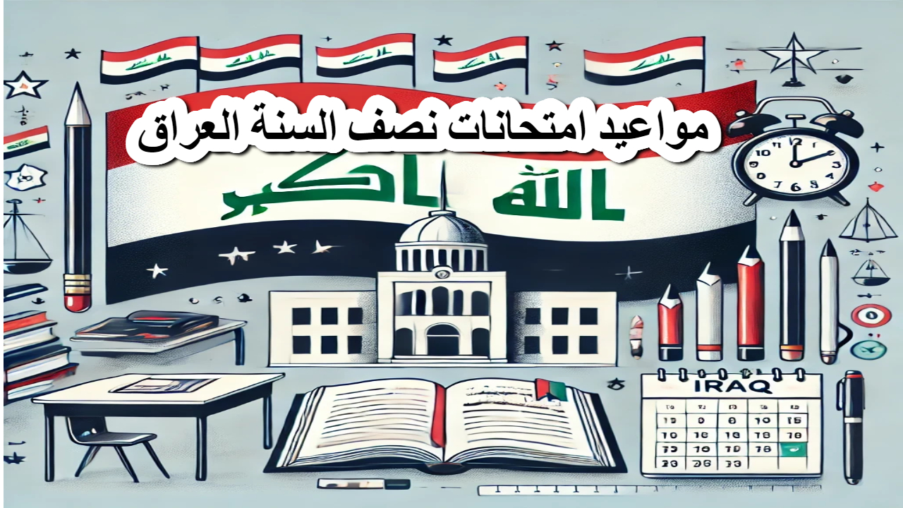 مواعيد امتحانات نصف السنة العراق