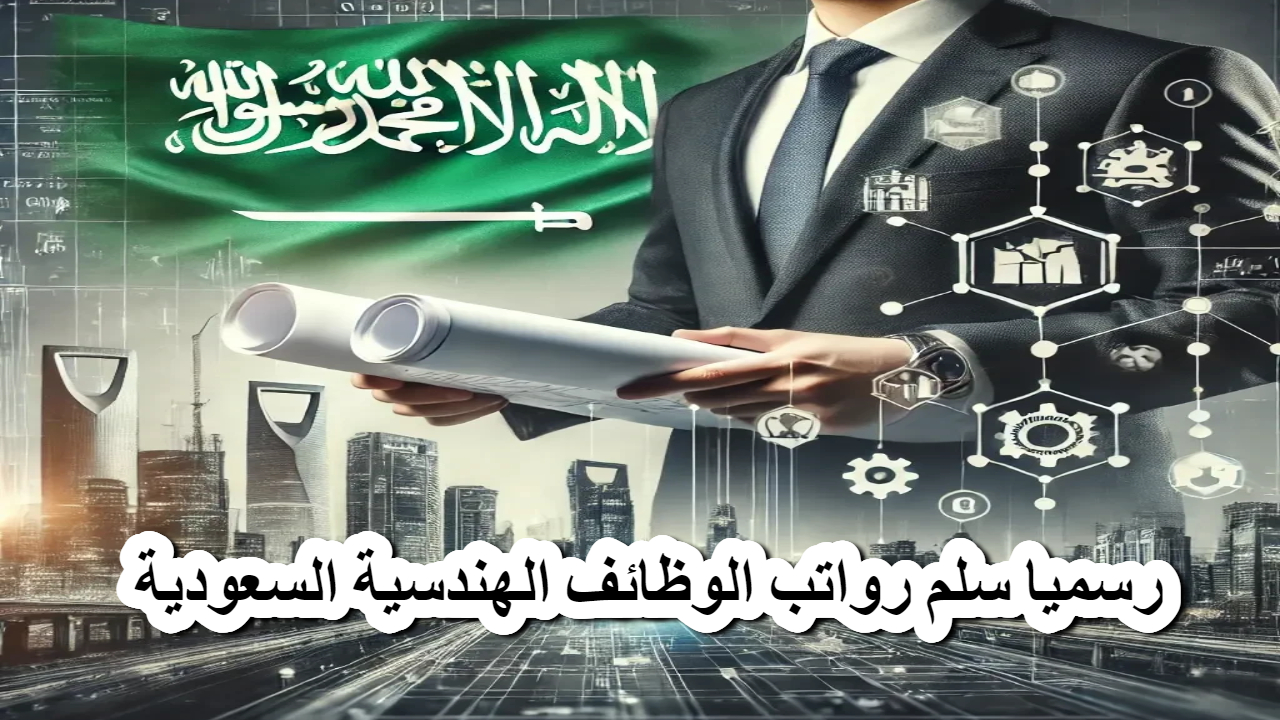 رسميا سلم رواتب الوظائف الهندسية السعودية 