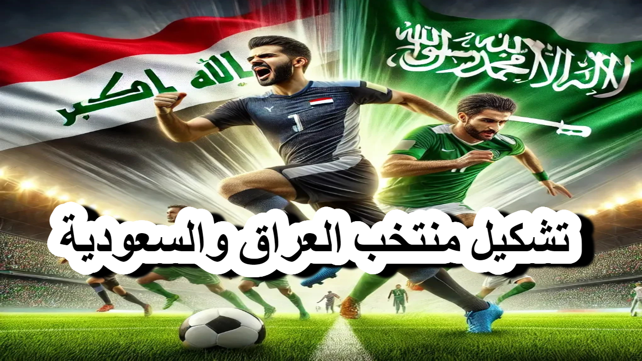 تشكيل منتخب العراق والسعودية