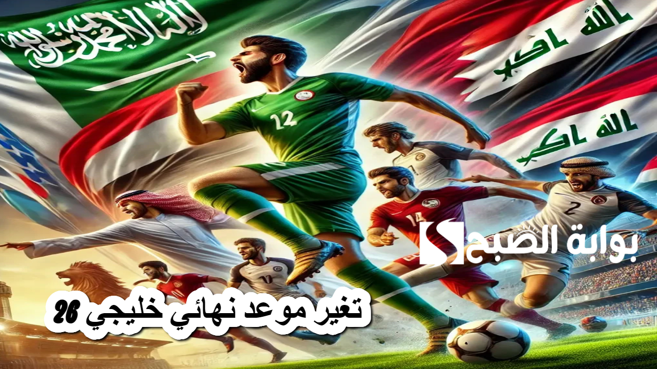 تغير موعد نهائي خليجي 26