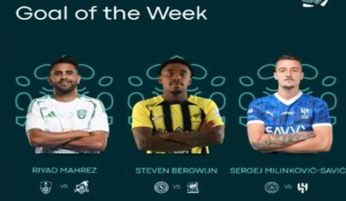  المرشحون لجائزة أفضل هدف في الجولة 12 من دوري روشن للمحترفين 3 لاعبين