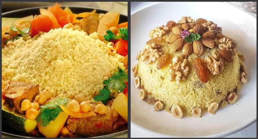 طريقة عمل الكسكسي المصري على البخار حلو وحادق.. أكلة شتوية سهلة ولذيذة 
