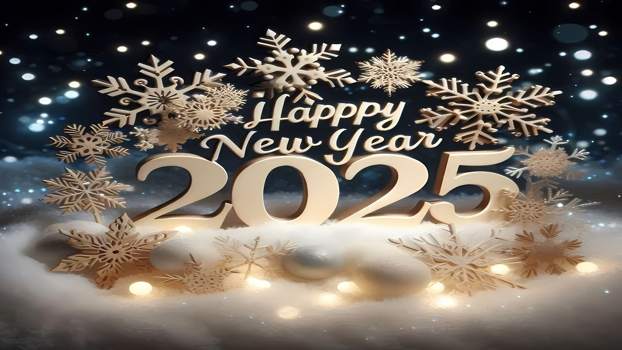 صور تهنئة 2025.. اكتشف أجمل خلفيات وبطاقات للاحتفال بالسنة الجديدة