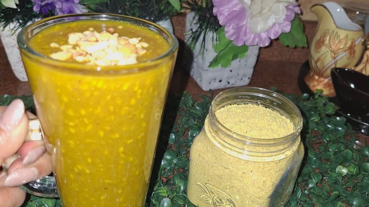 مشروب الحلبة المطحونة