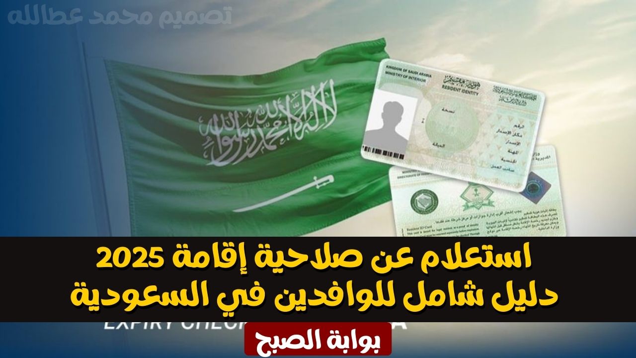 استعلام عن صلاحية إقامة