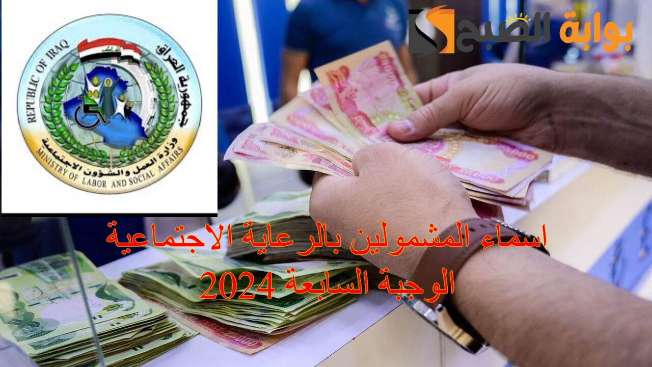 اسماء المشمولين بالرعاية الاجتماعية 2024