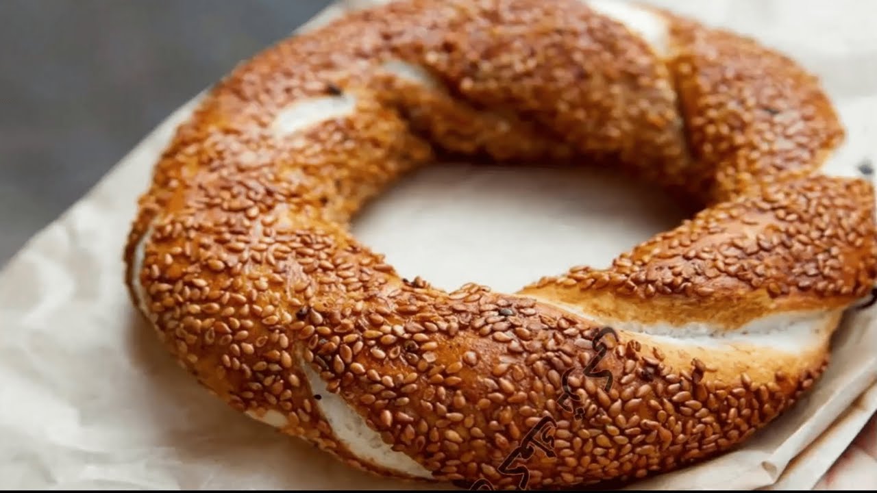 الكعك التركي بالسمسم
