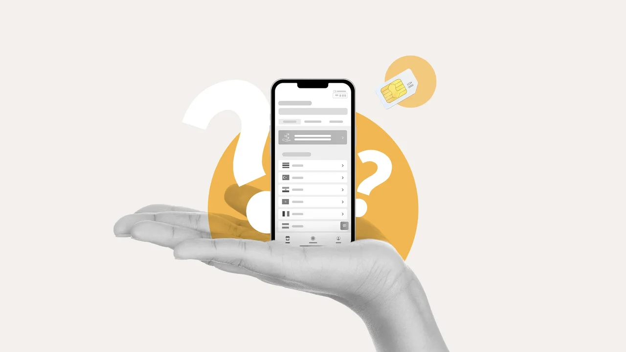 الهواتف التي تدعم eSIM