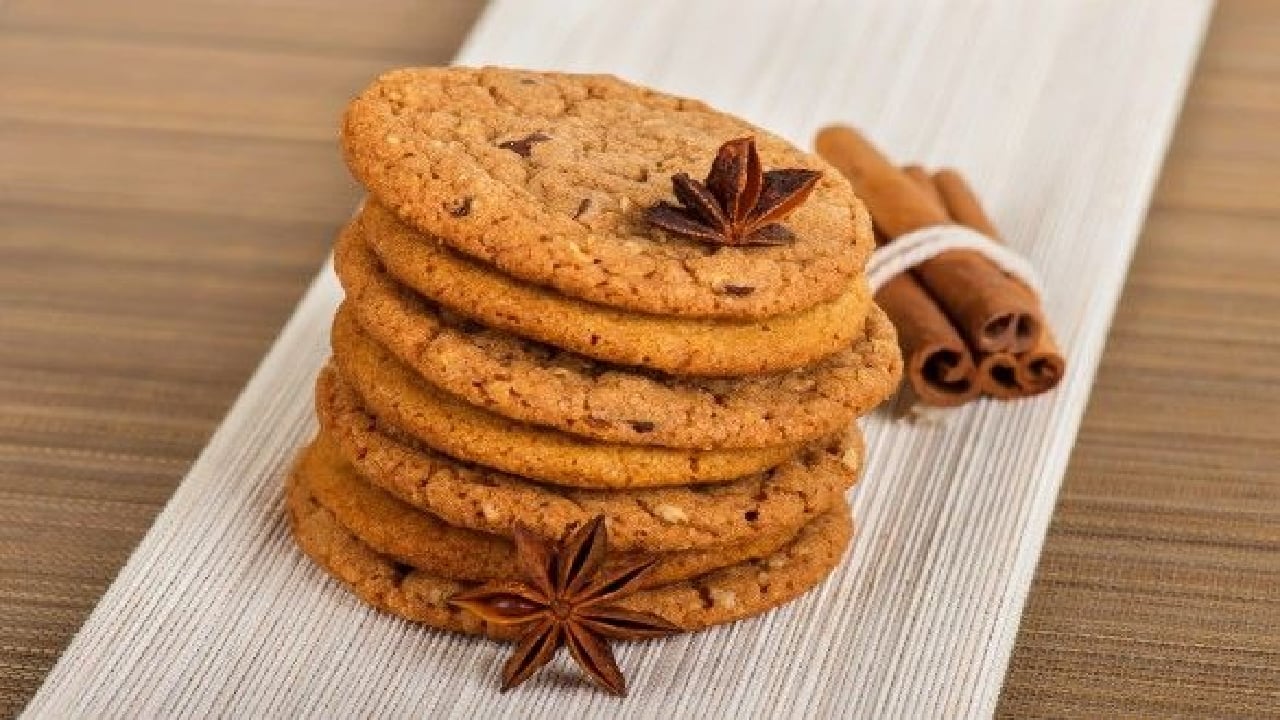 بسكويت الزبادى بالقرفة