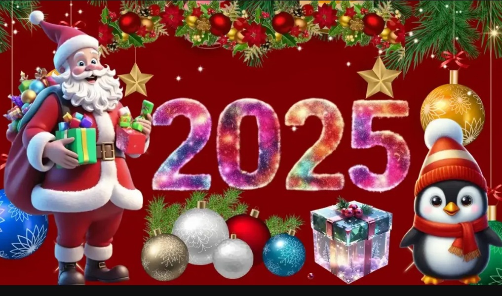 بطاقات تهنئة العام الجديد 2025 1