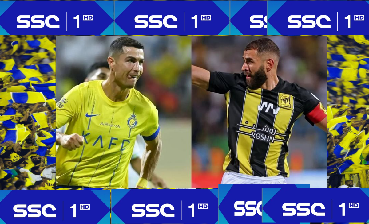 تردد قناة اس اس سي SSC sports 1 hd الناقلة لمباريات دوري روشن النصر والاتحاد