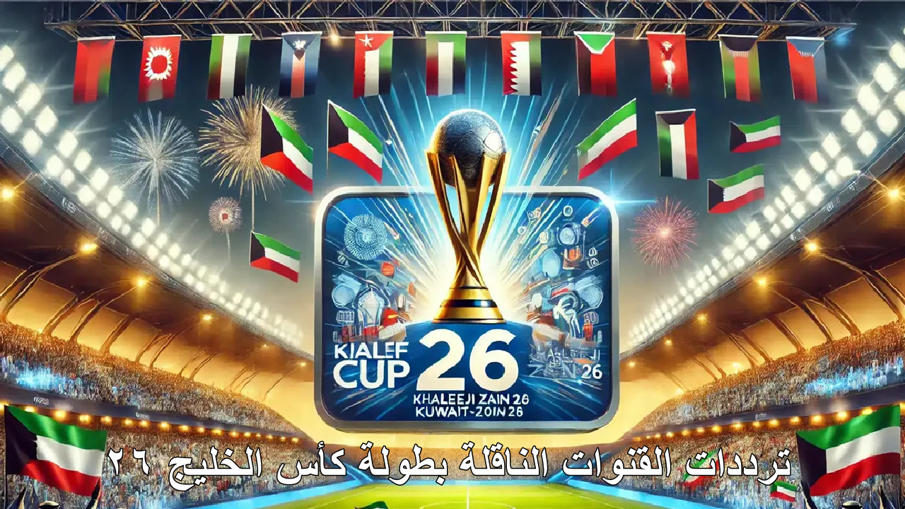 ترددات القنوات الناقلة بطولة كأس الخليج 26