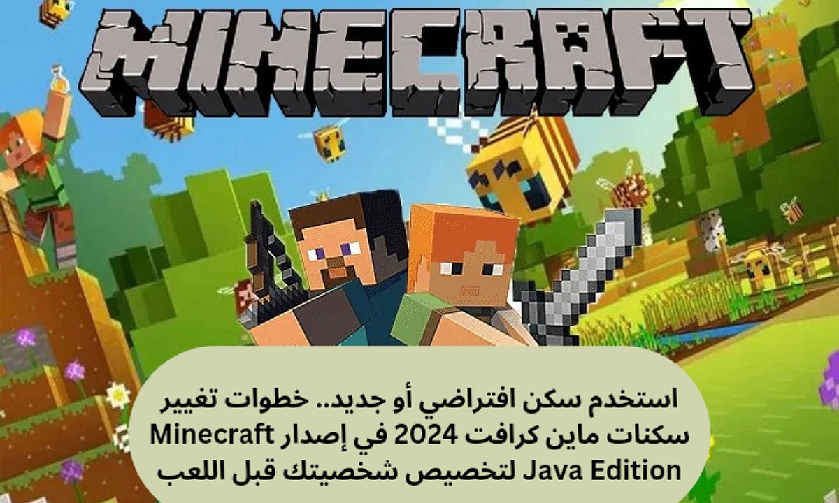تغيير سكنات ماين كرافت