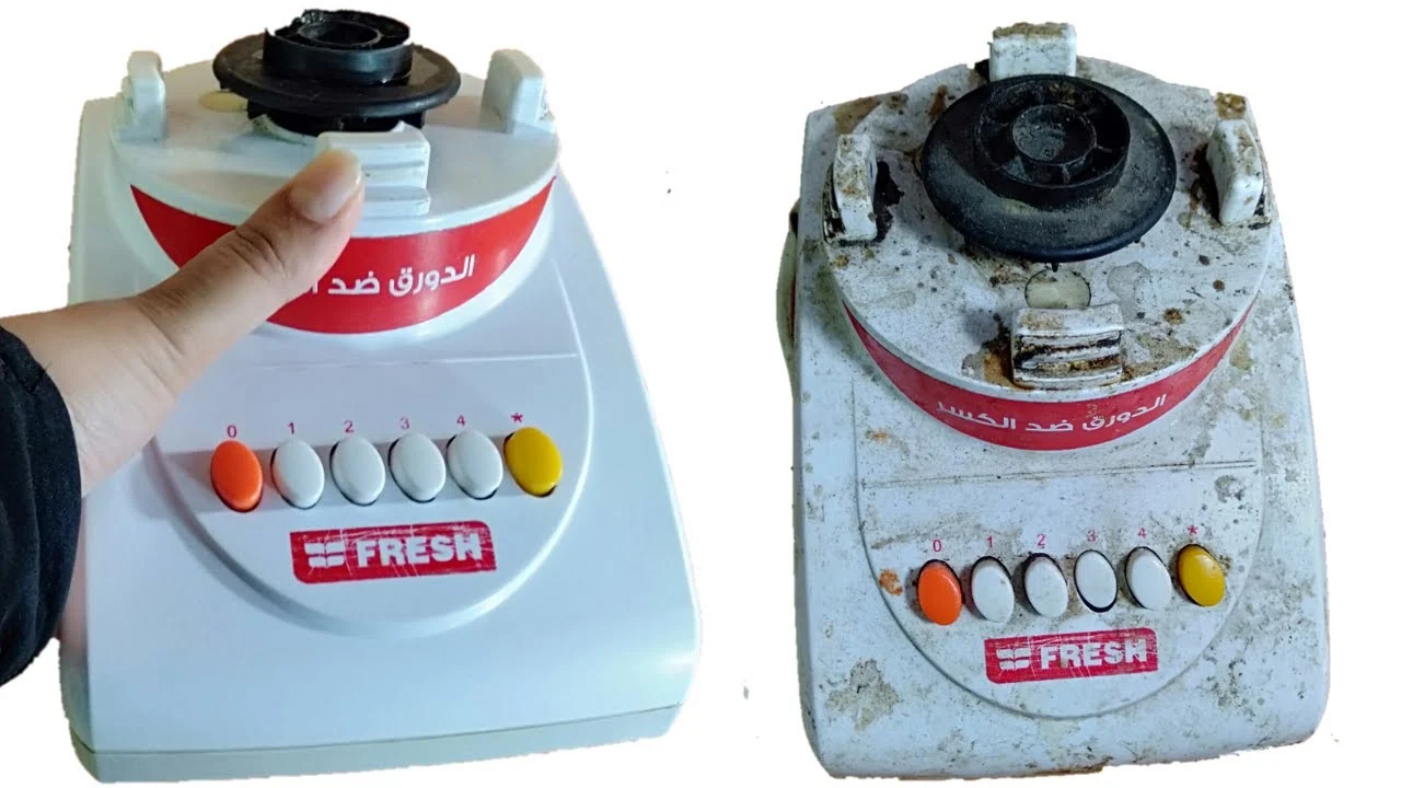 تنظيف الخلاط
