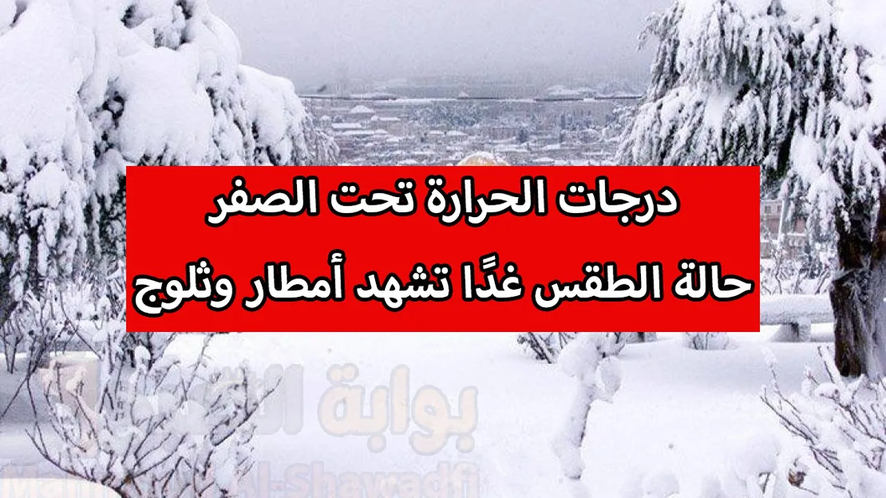 حالة الطقس غدًا تشهد أمطار وثلوج ودرجات الحرارة تحت الصفر في مختلف محافظات العراق