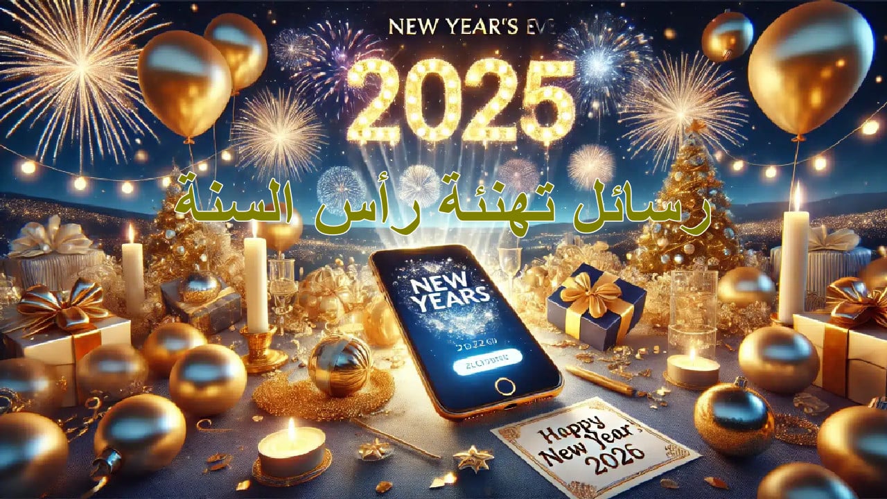 رسائل تهنئة رأس السنة 2025