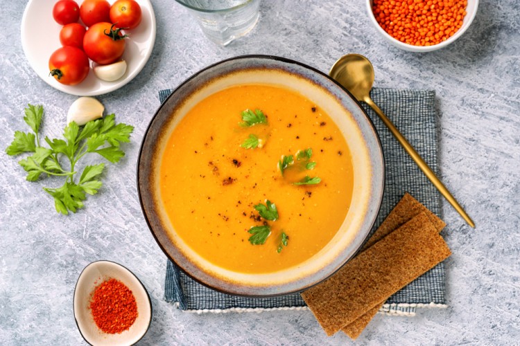طريقة عمل شوربة العدس