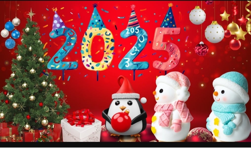 صور تهنئة رأس السنة 2025 جديدة