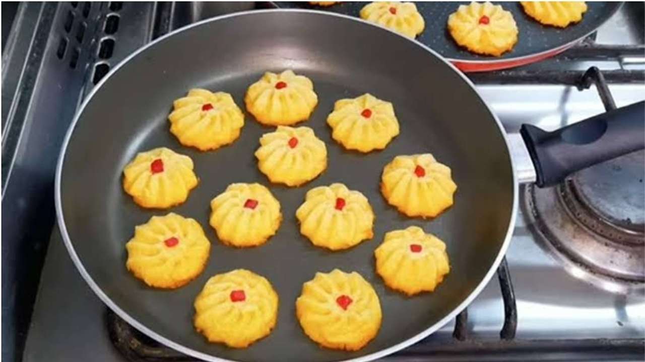 طريقة بسكويت الطاسة