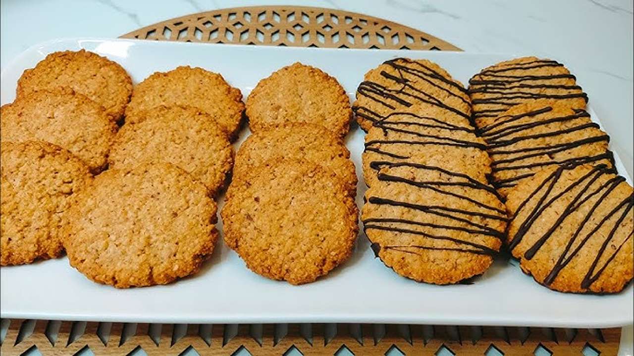 طريقة تحضير بسكويت الشوفان