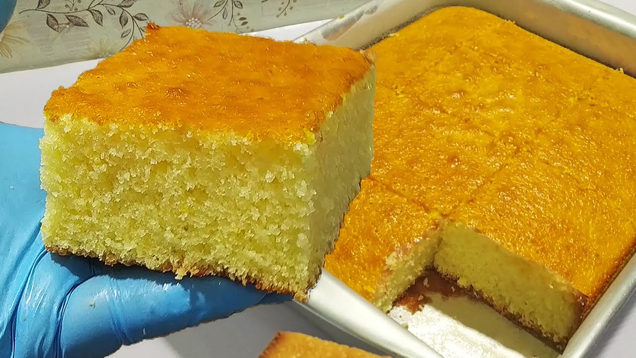 طريقة عمل كيكة الزبادي الهشه