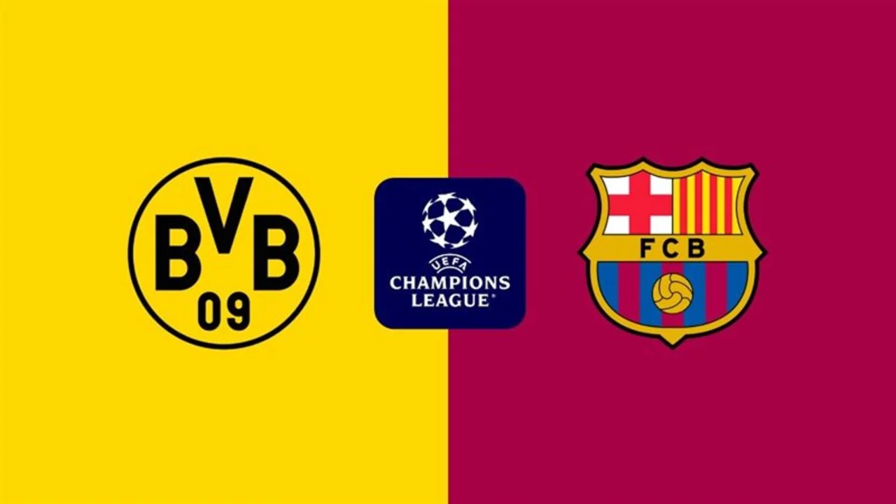 معلق مباراة برشلونة وبوروسيا دورتموند في دوري أبطال أوروبا والقنوات الناقلة