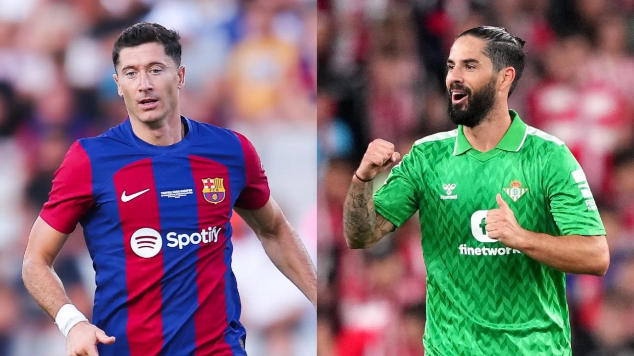 معلق مباراة برشلونة وريال بيتيس في الدوري الإسباني 2024-2025