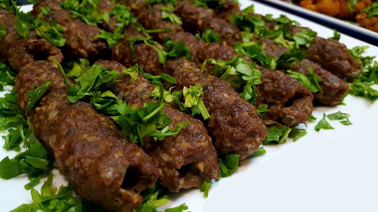 مكونات تحضير الكفتة المشوية في البيت