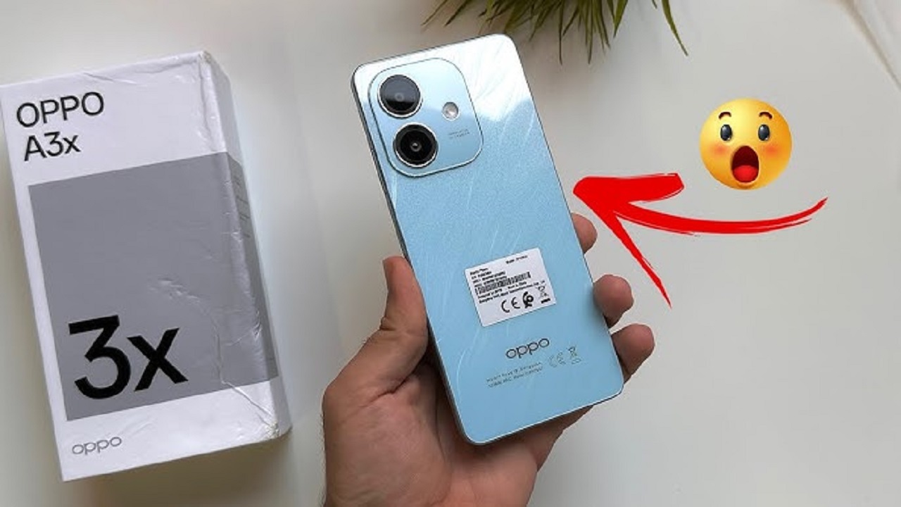 مواصفات Oppo A3x