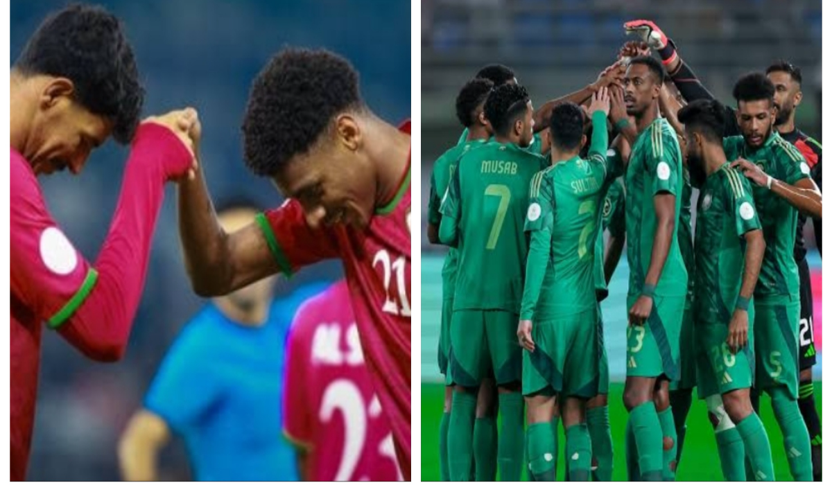 موعد مباراة السعودية وعمان كاس الخليج والقنوات الناقلة