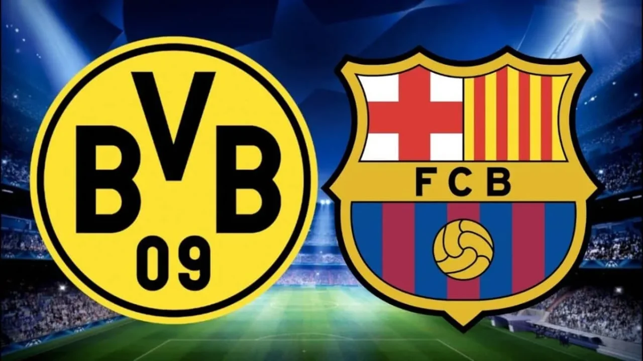 موعد مباراة برشلونة وبوروسيا دورتموند في دوري أبطال أوروبا والقنوات الناقلة