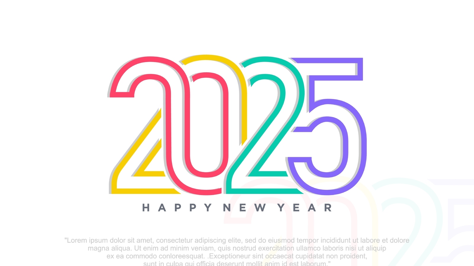 أجمل رسائل التهنئة بمناسبة العام الجديد 2025