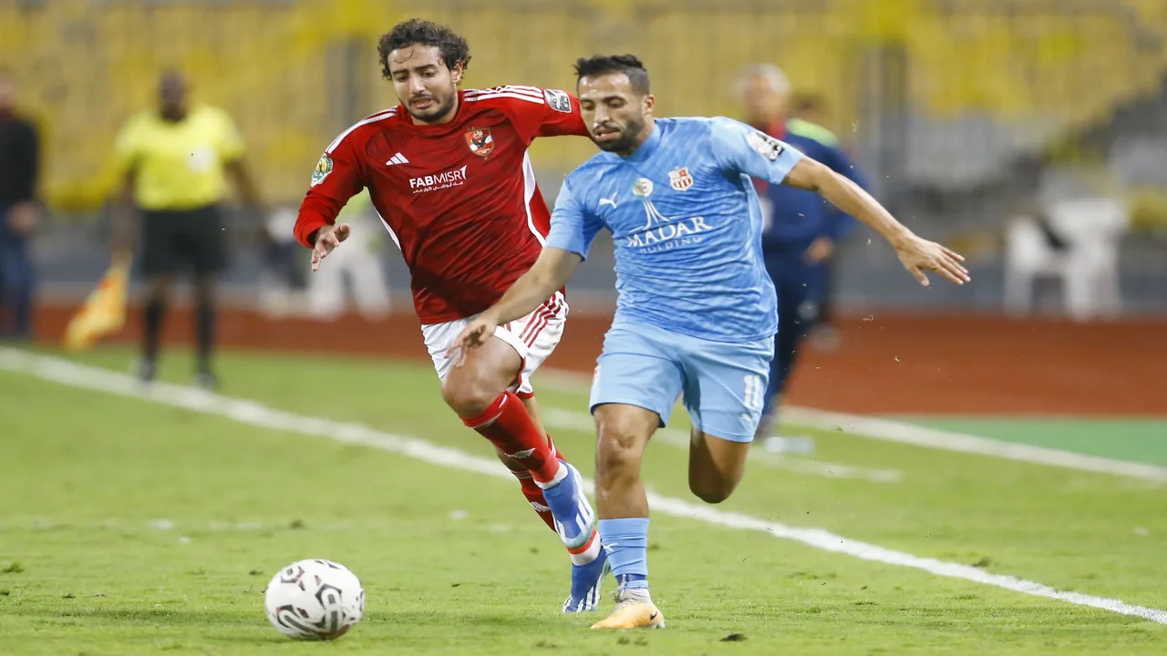 موعد مباراه الاهلي وشباب بلوزداد