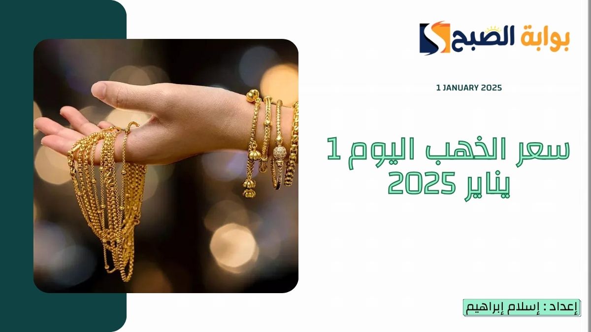 سعر الذهب اليوم الأربعاء 1 يناير 2025
