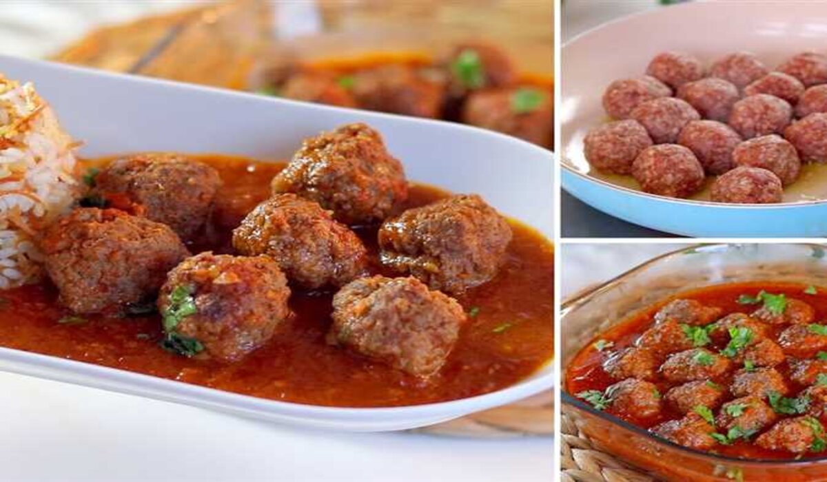 خطوات عمل الكفتة بالأرز والبقدونس والشبت