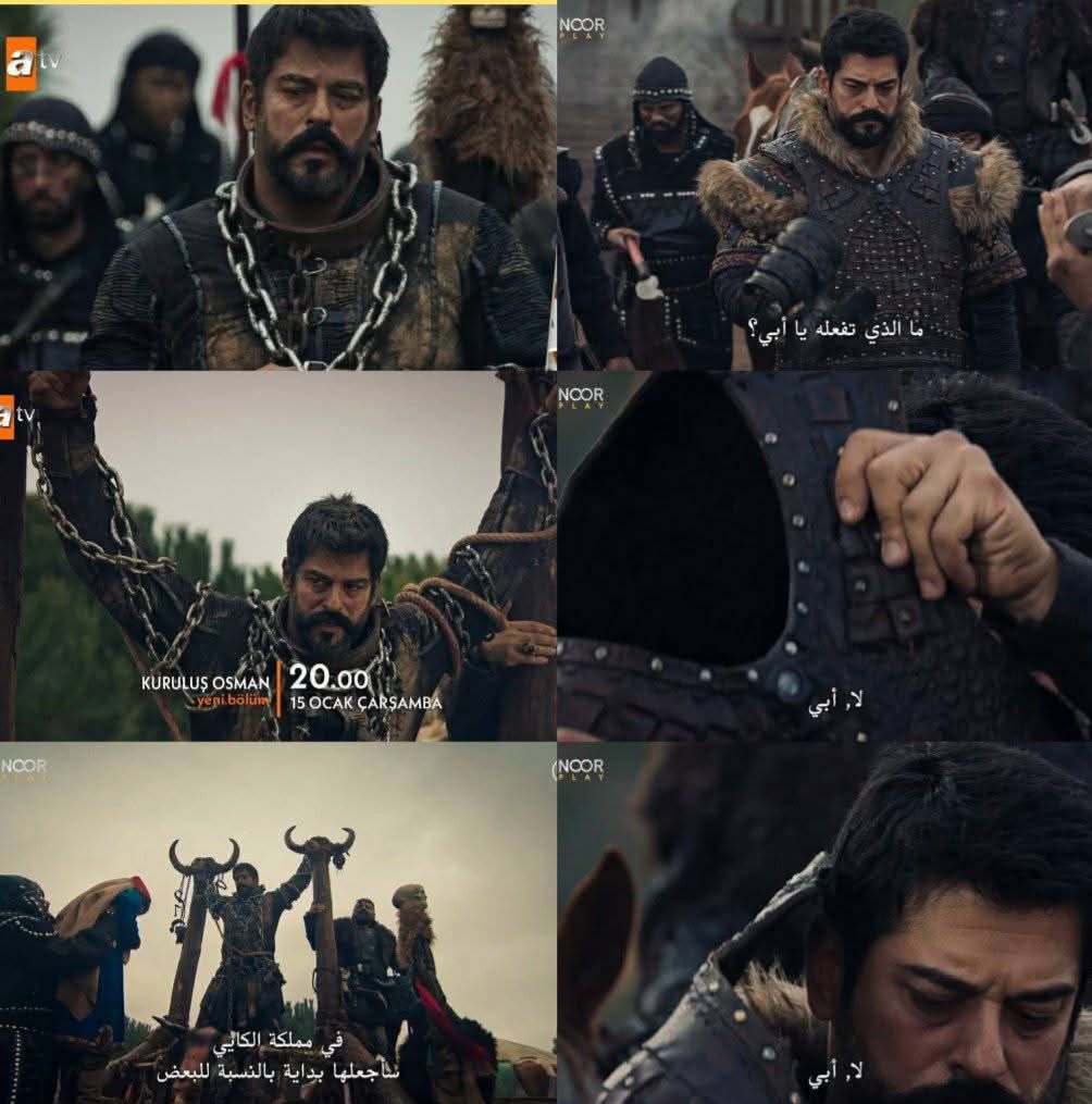 ملخص أحداث مسلسل قيامة عثمان الحلقة 177.. كواليس أسر عثمان وهجوم بالا على بيجوم ومصير أورهان