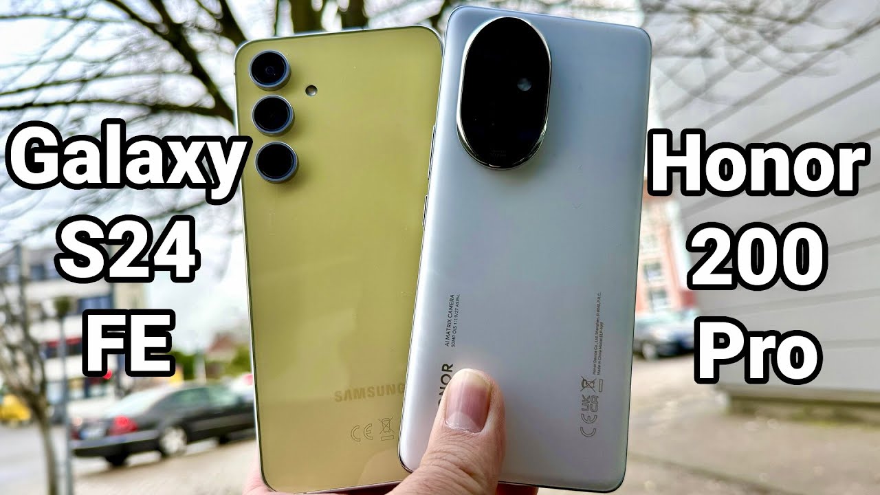 مقارنة شاملة بين العملاقين Galaxy S24 FE و HONOR 200 Pro.. أيهما أفضل في بداية 2025