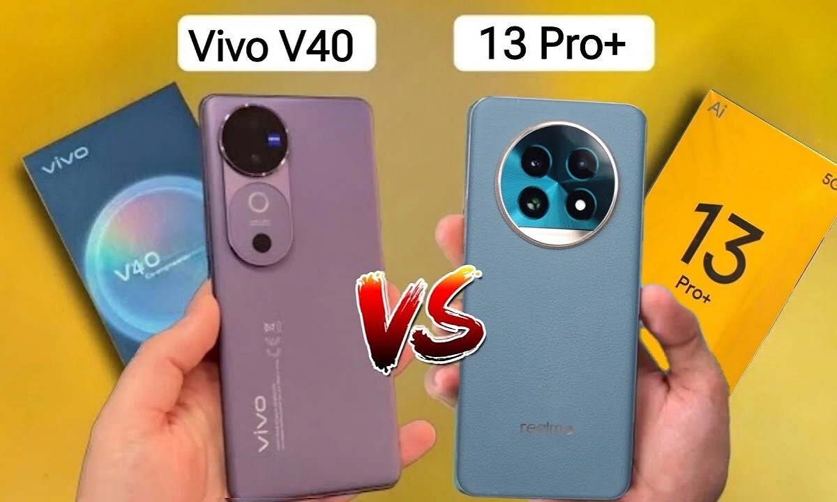 مقارنة بين هاتفي Realme 13 Pro Plus وVivo V40