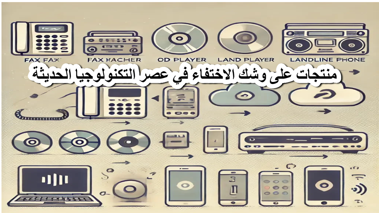 منتجات على وشك الاختفاء في عصر التكنولوجيا الحديثة
