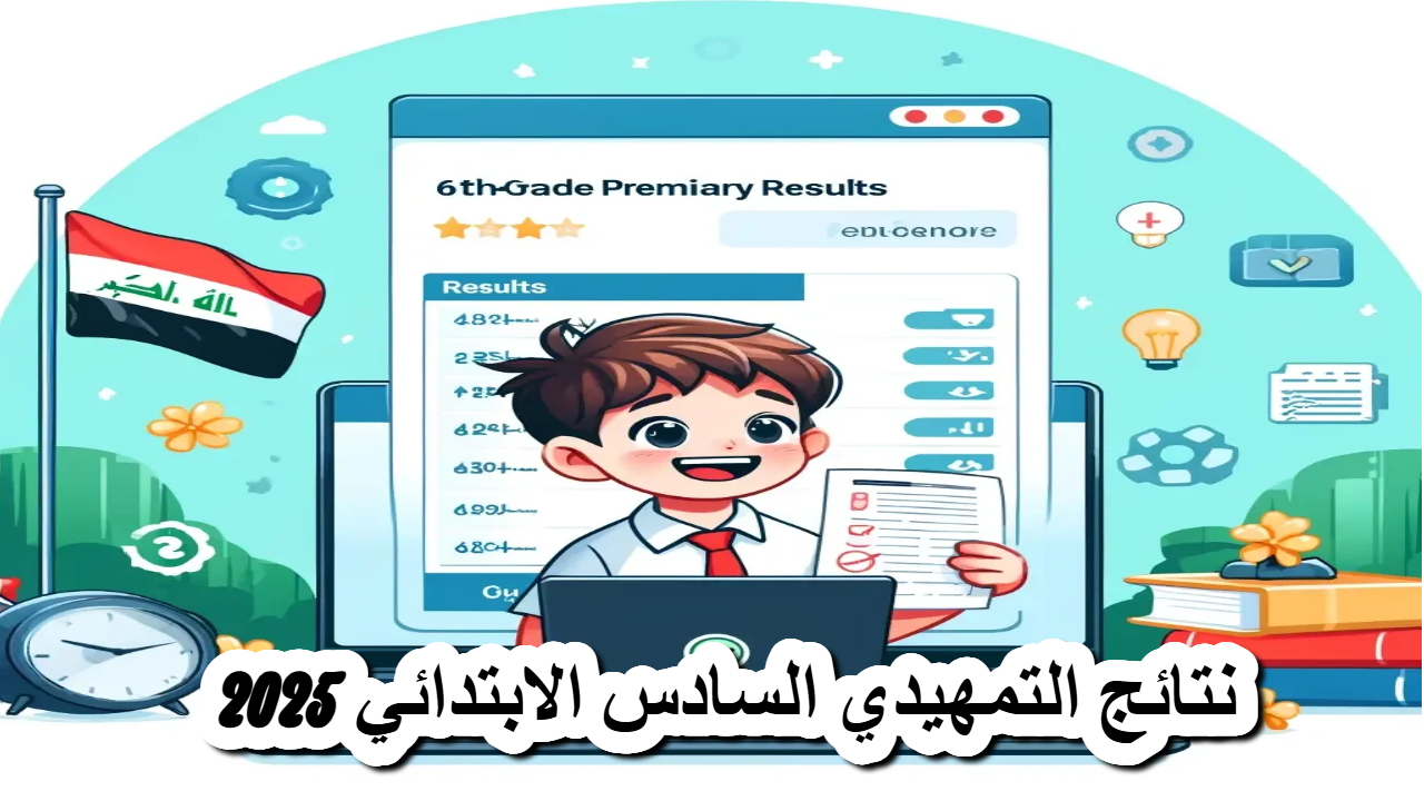 نتائج الصف السادس الابتدائي في العراق