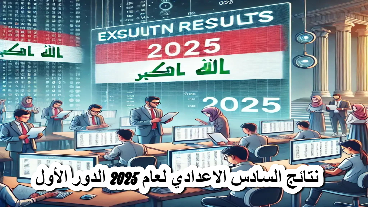 نتائج الصف السادس الإعدادي الدور الأول